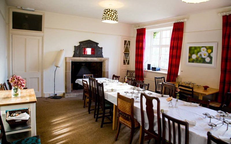 Ashbarton Estate - Ash Barton wedding venue Devon DIY dining