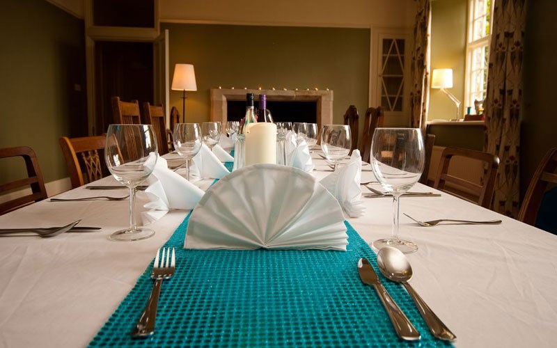 Ashbarton Estate - Ash Barton wedding venue Devon DIY dining