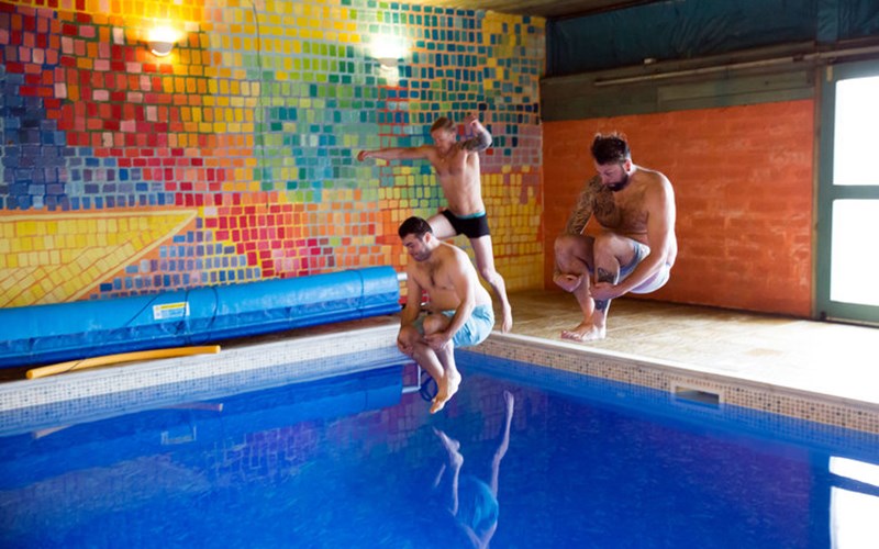Ashbarton Estate - Ash Barton Estate wedding venue Devon patio swimming pool