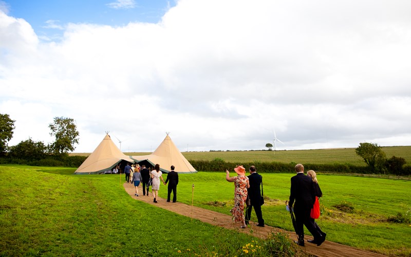 Ashbarton Estate - Ash Barton Estate wedding venue Devon marquee