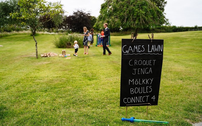 Ashbarton Estate - Ash Barton Estate wedding venue Devon DIY no curfew no corkage lawn game