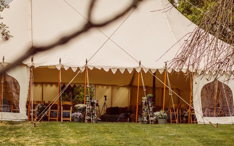 Ashbarton Estate - Ash Barton wedding venue Devon marquee wedding