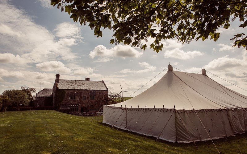 Ashbarton Estate - Ash Barton wedding venue Devon marquee