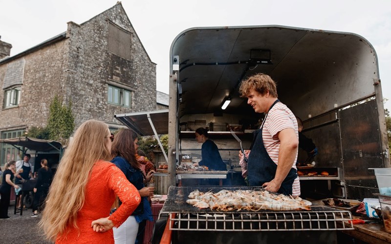 Ashbarton Estate - Ash Barton wedding venue Devon street food catering