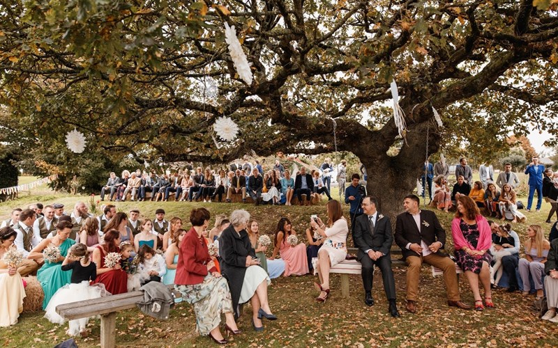 Ashbarton Estate - Ash Barton wedding venue Devon festival wedding