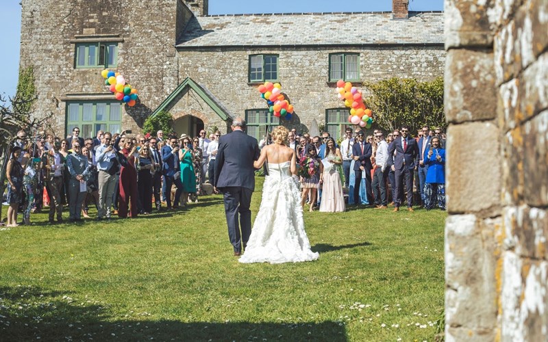 Ashbarton Estate - Ash Barton wedding venue Devon open air wedding