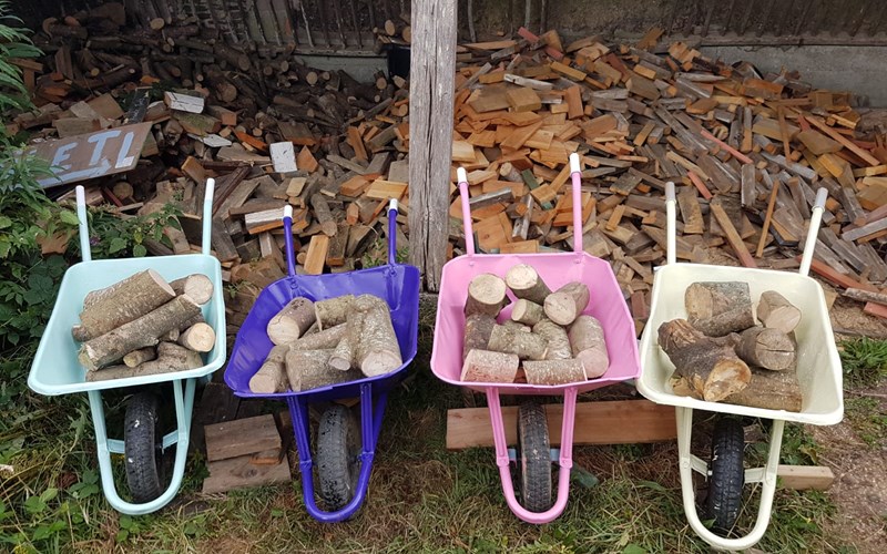 Ashbarton Estate - Ash Barton wedding venue Devon firewood