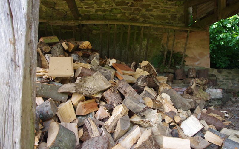 Ashbarton Estate - Ash Barton wedding venue Devon firewood 