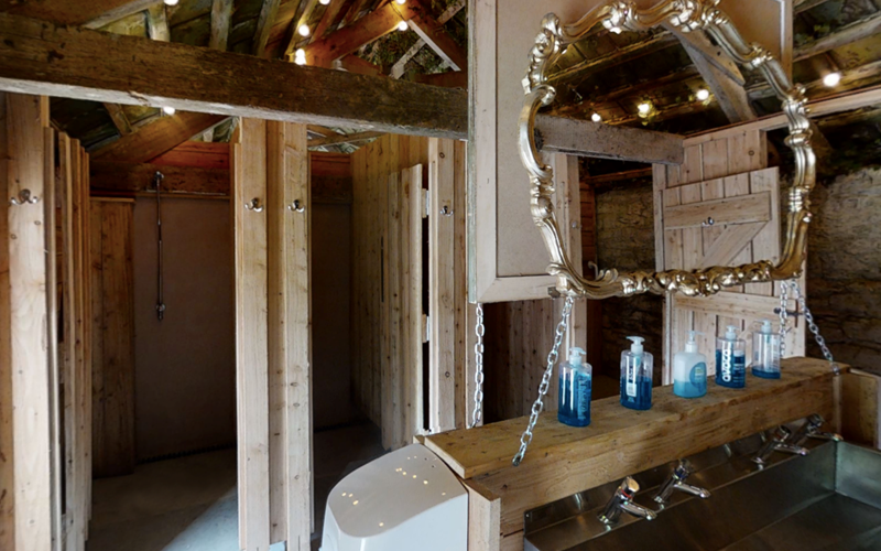 Ashbarton Estate - Ash Barton wedding venue Devon posh loos