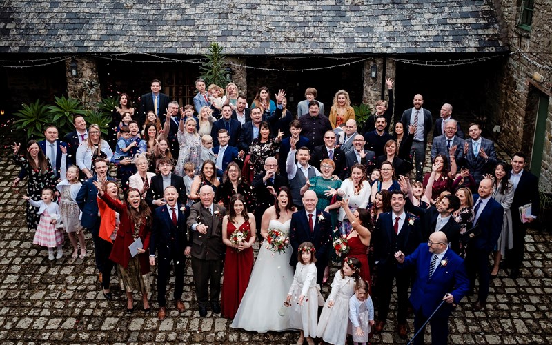 Ashbarton Estate - Ash Barton wedding venue Devon ancient courtyard