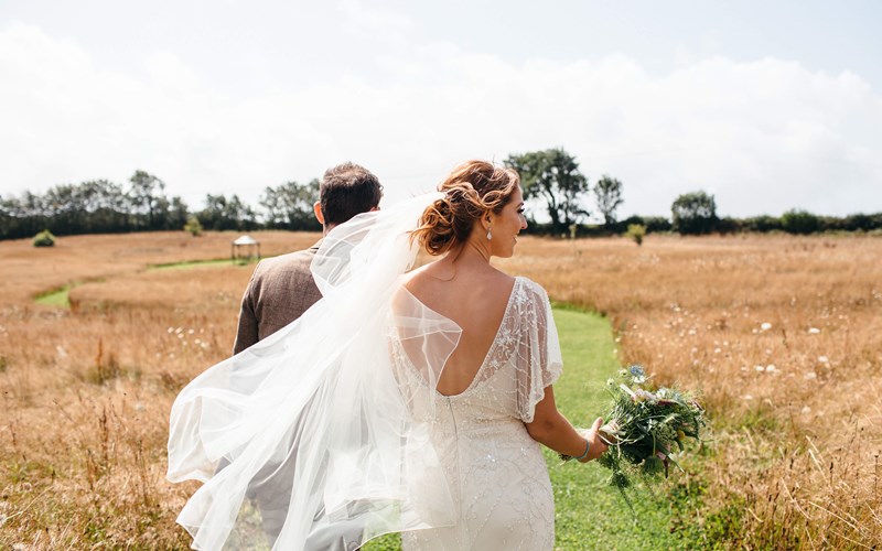 Ashbarton Estate - Ash Barton wedding venue Devon bouquet