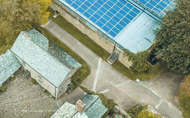 Ashbarton Estate - Ash Barton wedding venue Devon solar panels