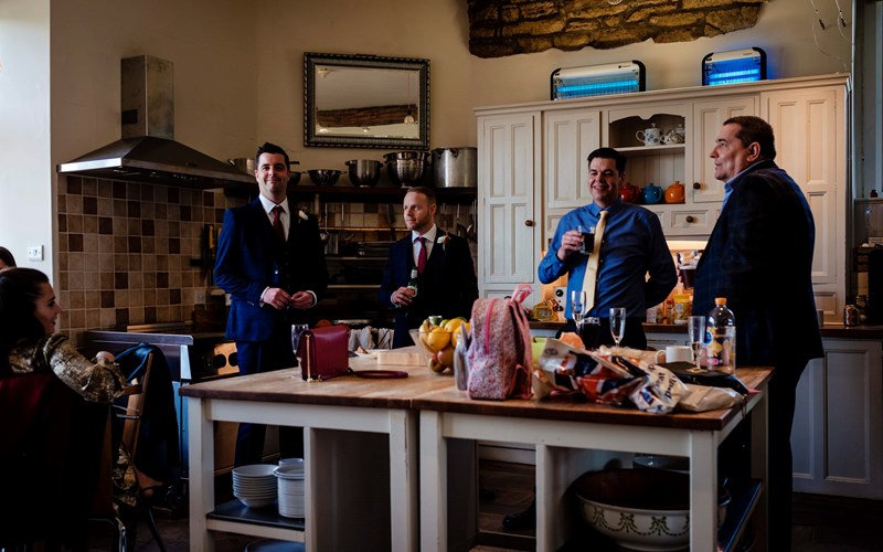 Ashbarton Estate - Ash Barton wedding venue Devon large kitchen
