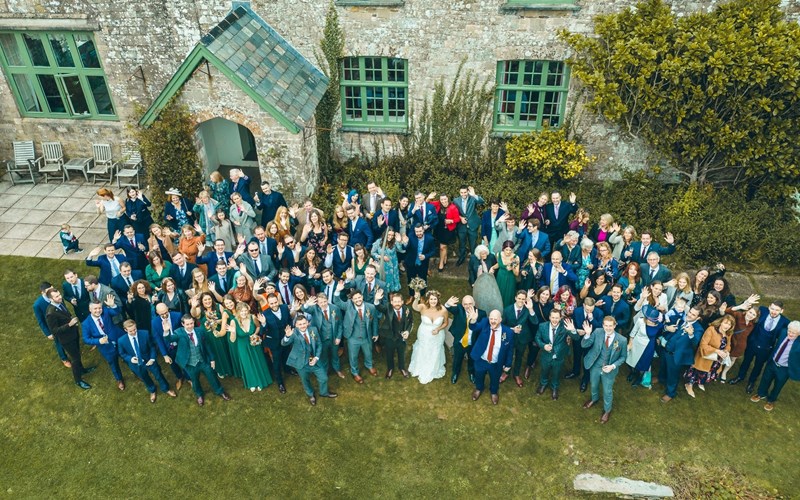 Ashbarton Estate - Ash Barton wedding venue Devon outdoor wedding walled garden