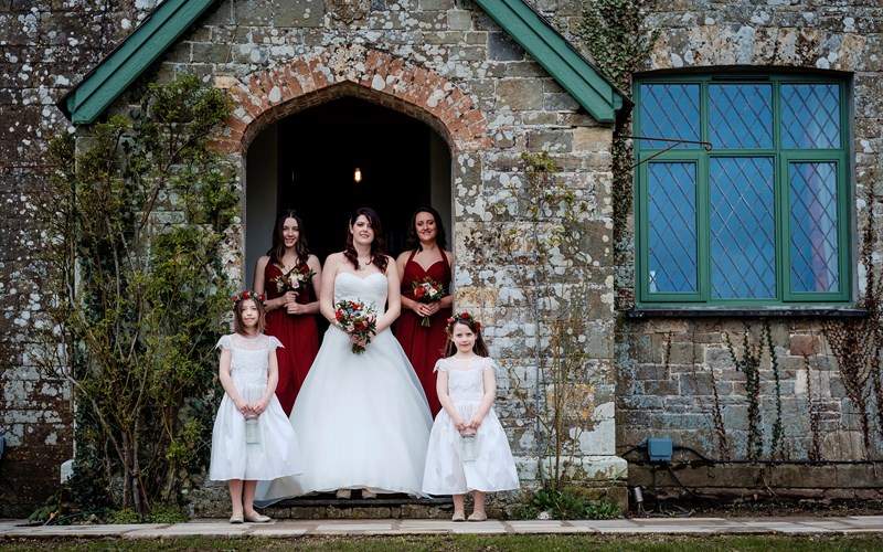 Ashbarton Estate - Ash Barton wedding venue Devon winter wedding