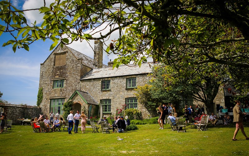 Ashbarton Estate - Ash Barton wedding venue Devon walled garden outdoor wedding