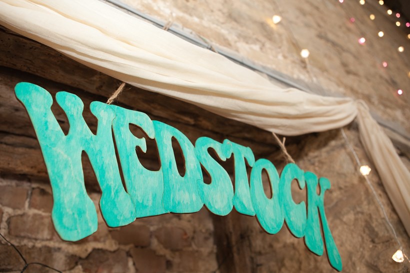 Wedstock sign