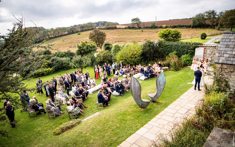 Walled Garden Wedding Venue Devon